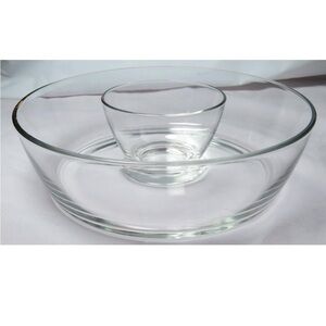The Cellar Glass 2 pc Chip & Dip Set